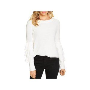 1.State Ruffled Tiered Pullover Sweater- Size XXS
